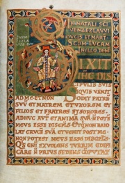 The new Bohemian monarchy uses the crowning haloed Hand of God in the Coronation Gospels of Vratislav II