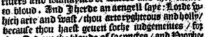Revelation 16:5 in Tyndale's 1535 Middleburch imprint