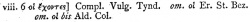Revelation 8:6 in Scrivener's 1881 Appendix at the end of his 1881 Greek New Testament
