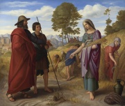Julius Schnorr von Carolsfeld: Ruth in Boaz's Field, 1828