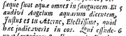 Latin translation of the Arabic bible in the 1657 London Polyglot of Walton at Revelation 16:5