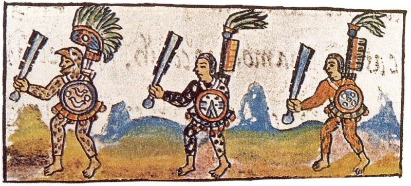 Image:Florentine Codex IX Aztec Warriors.jpg