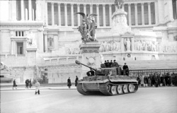 German troops occupying Rome in 1943.