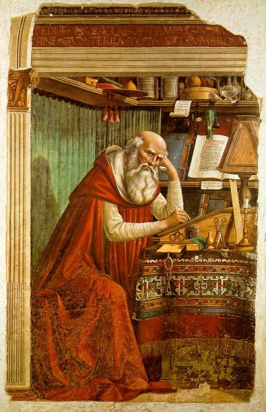 Image:Domenico Ghirlandaio - St Jerome in his study.jpg