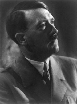 Adolf Hitler, chancellor of the Großdeutsches Reich.