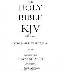 King James Version 2016 Edition