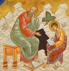 John Evangelist with Prochorus
