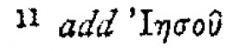 Footnote in Acts 16:7 in Scrivener's 1881 Greek New Testament