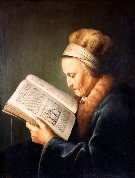 Image:Gerrit Dou - Portret van Rembrandts moeder.jpg