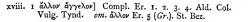 Revelation 18:1 in Scrivener's 1881 Appendix at the end of his 1881 Greek New Testament