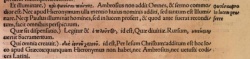 Ephesians 3:9 in the 1535 Annotations of Erasmus.[16].