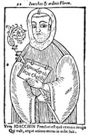 Joachim of Flora, in a 15th-century woodcut.