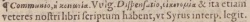 κοινωνια in Ephesians 3:9 in the Annotations in the 1598 of Beza