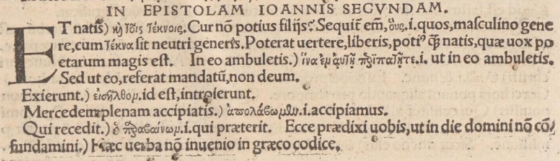 Image:2 John Annotations Erasmus 1516.JPG